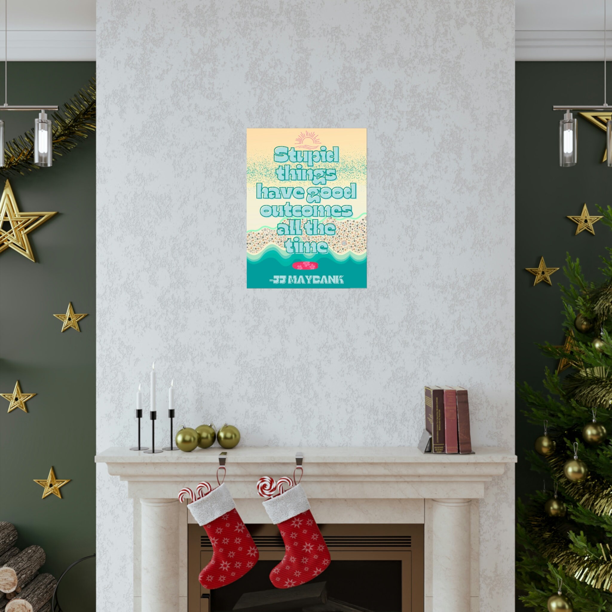 jj-maybank-outer-banks-quote-poster-matte-vertical-print-18x24-etsy