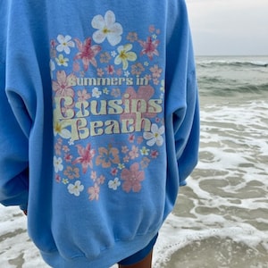 The Summer I turned Pretty SweatShirt | Cousins Beach NC | TSITP Crewneck| Beachy | Team Conrad Jeremiah Fisher ships free to Canada