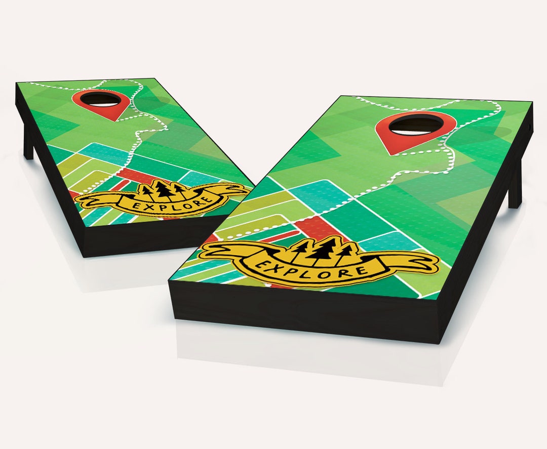 Explore MAP Cornhole Boards Regulation Size Game Set Baggo Etsy