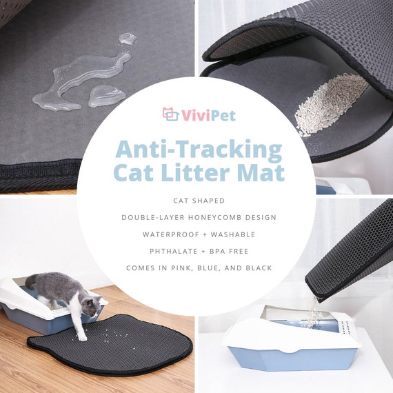 anti tracking cat litter mat