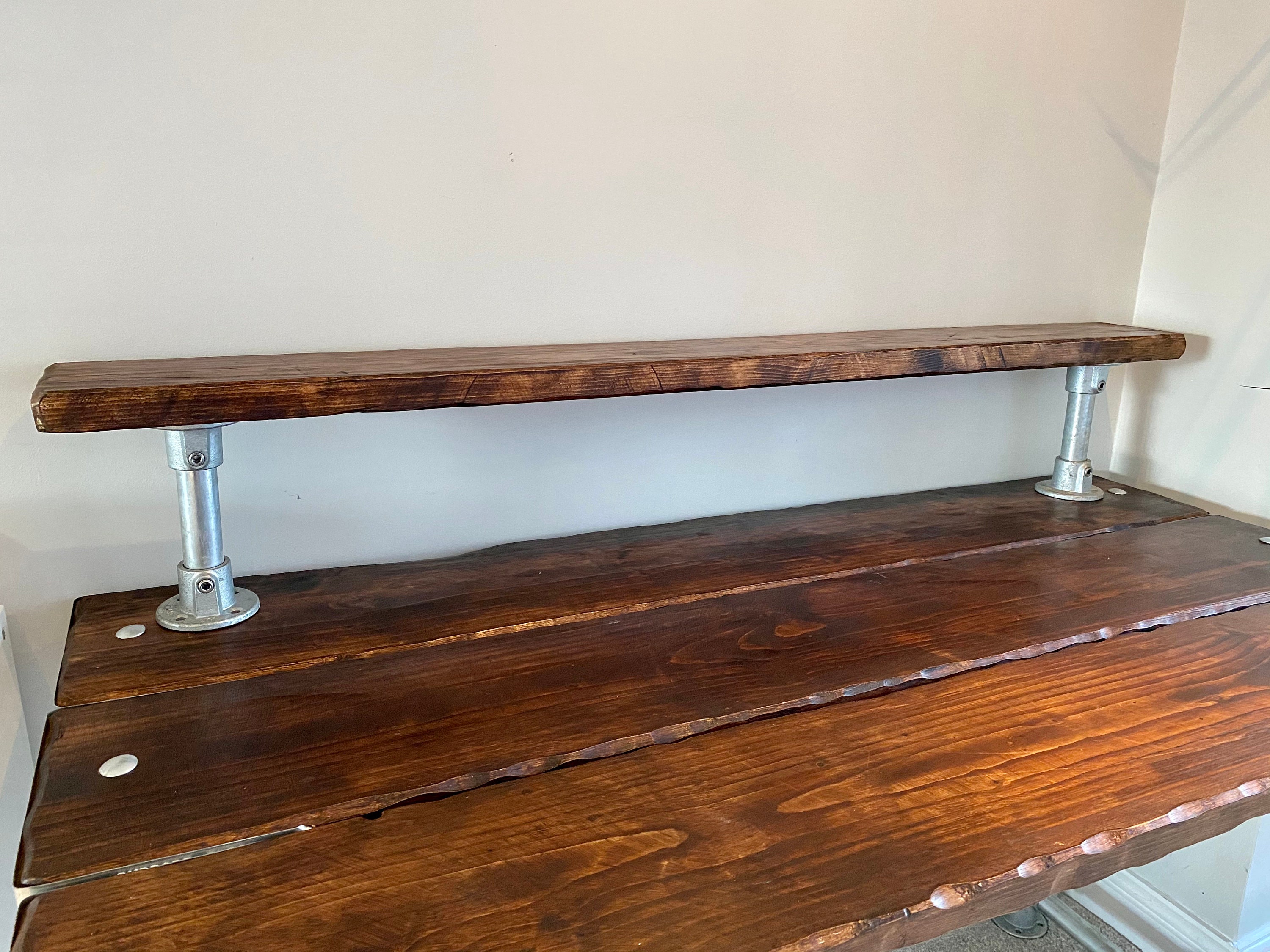 Rustic Monitor Stand / Computer Riser / Desk Organiser Etsy