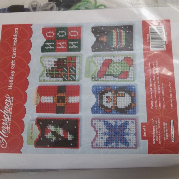 Plastic Canvas Gift Card Holder Etsy