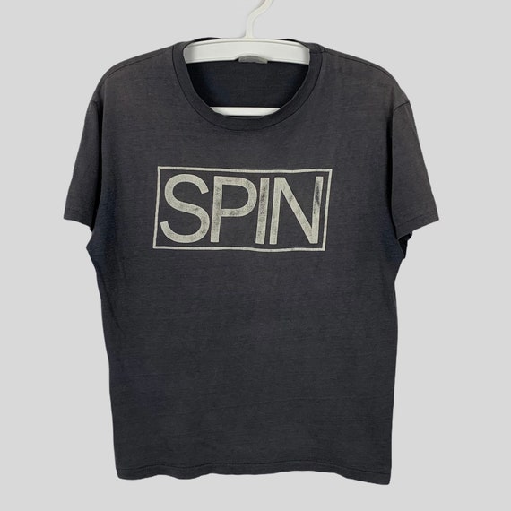 Vintage 80s Spin Magazine Tee T - Shirt