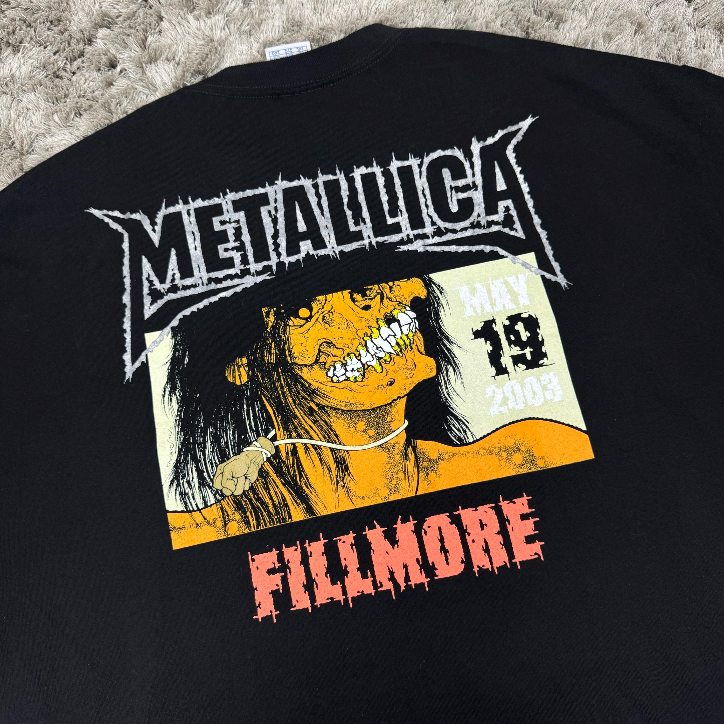 Vintage 2003 Metallica St Anger 19th Tour Tee T - Shirt - Etsy