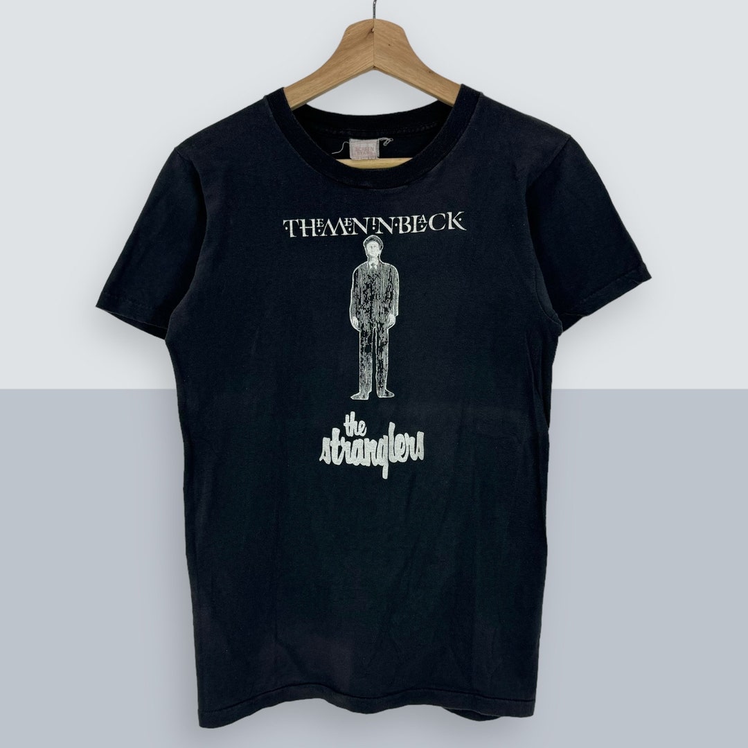 Buy RARE Vintage 1979 the Stranglers Themeninblack Tee T Shirt 70s Online  in India