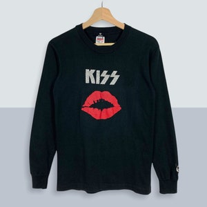 RARE Vintage 90s Superlovers  Japan X Kiss Tee T - Shirt XS