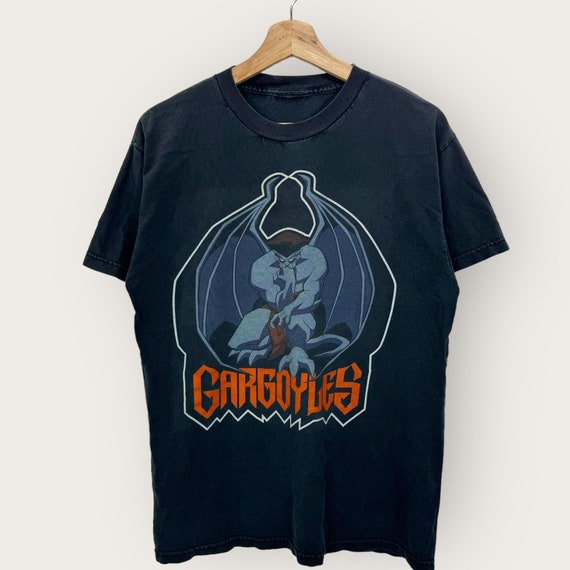 Vintage 1994 Gargoyles Anime Tee T - Shirt 90s - Etsy Vintage 1994 Gargoyles Anime Tee T - Shirt 90s - Etsy