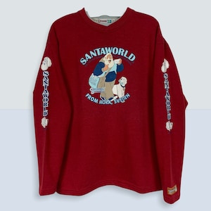 Vintage 1984 Santa World Sweden Sweatshirt 80s