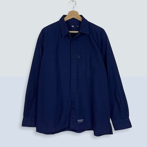 Vintage Stussy International Button Up Shirt Jacket Made in USA