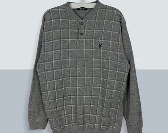 Lyle & Scott Black Label Checkered Sweatshirt