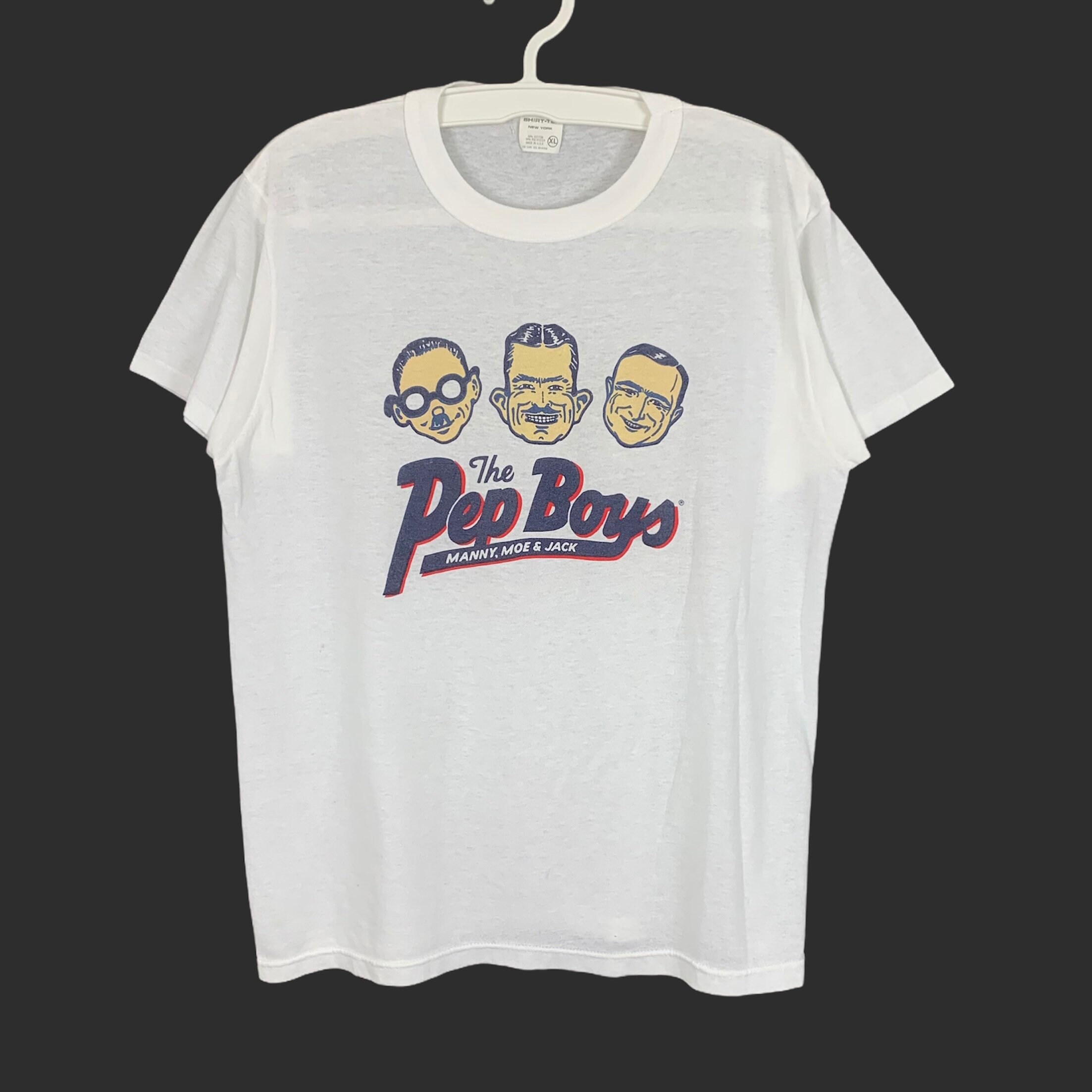 Vintage 80s The Pep Boys Tee T Camisa Etsy