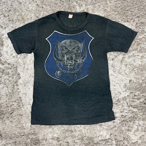 Vintage 1984 Motorhead No Remorse Tee T - Shirt 80s