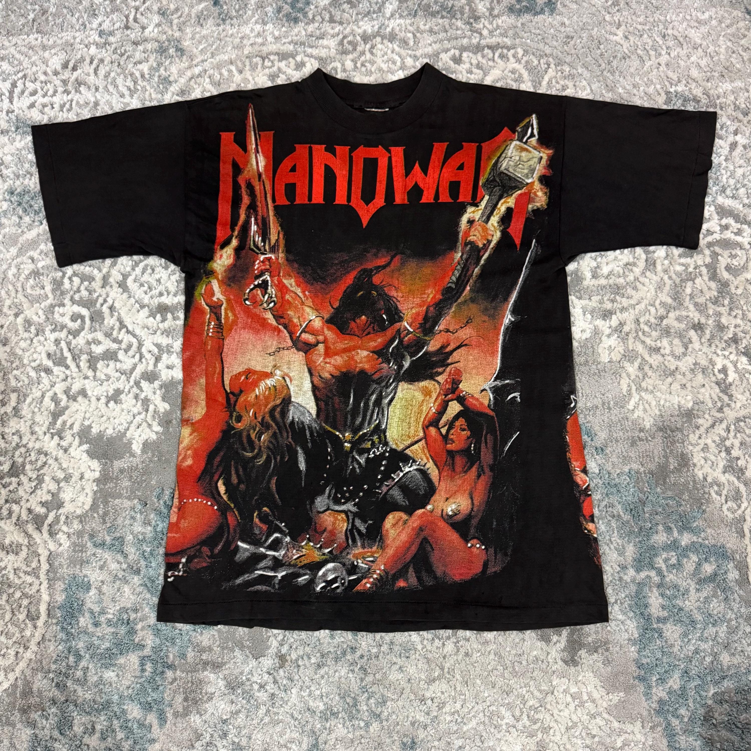 Manowar vintage shirt - Etsy 日本