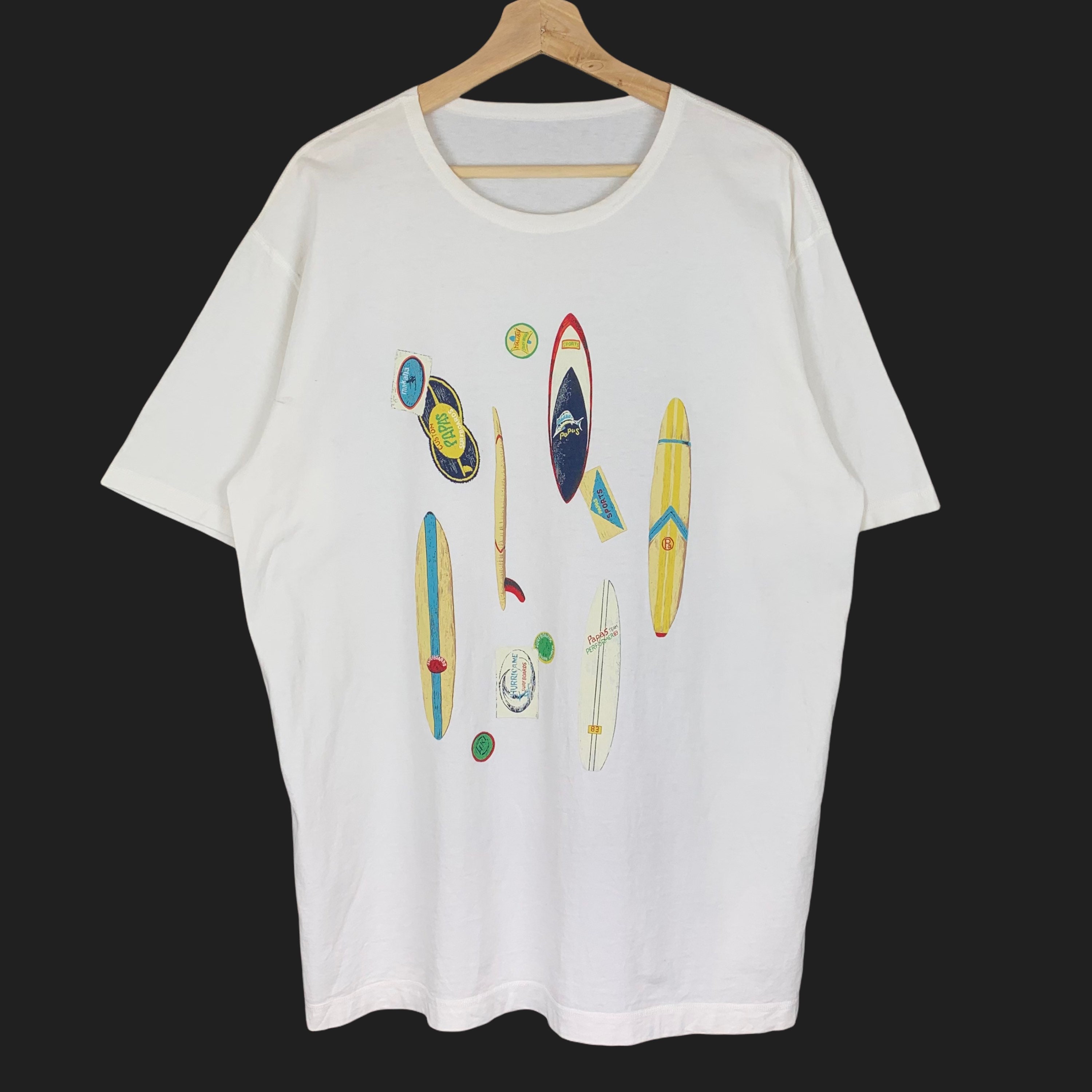 Vintage Papas Surfboard Japan Tee T - Shirt - Etsy