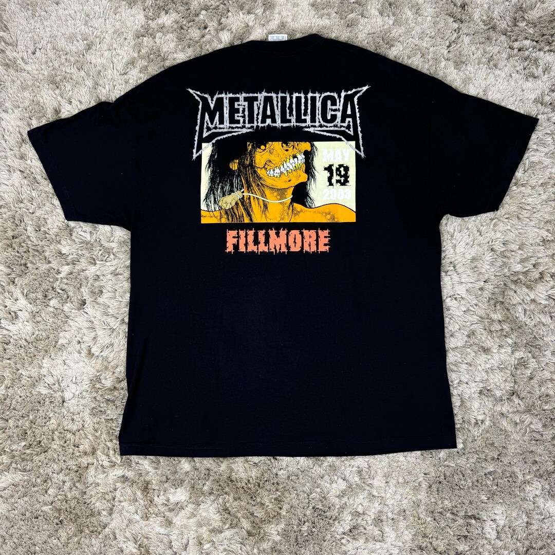 メタリカ ビンテージST. ANGER Tシャツ 2003年ツアー　ＸＬ Vintage 2003 Metallica t-shirt St. Anger tour