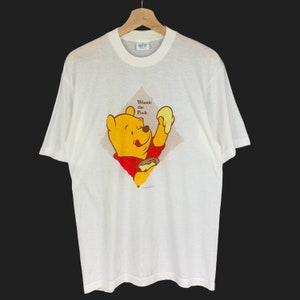 Vintage 1998 Winnie The Pooh Sega Tee T - Shirt 90s Disney