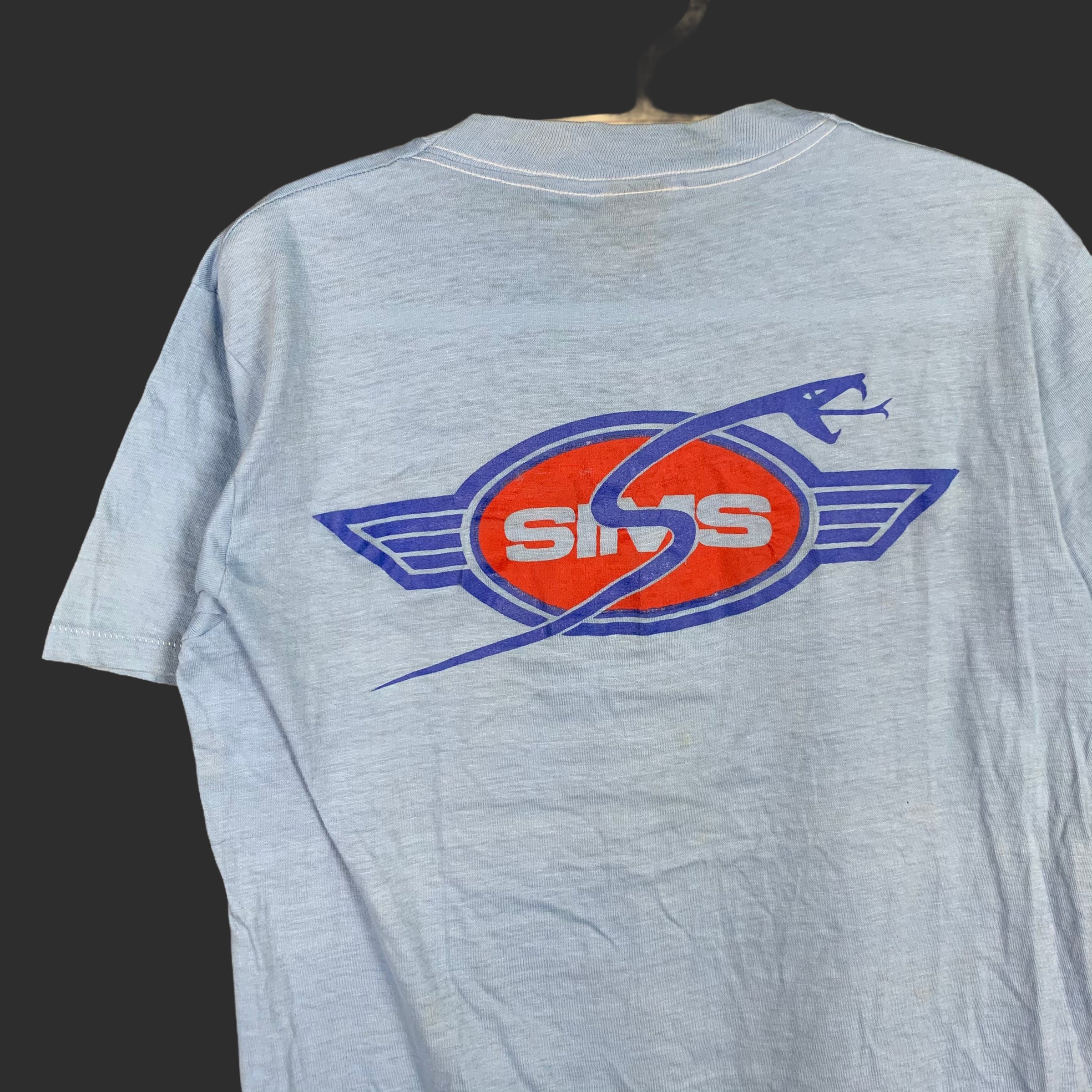 Vintage 70s Sims Skateboard Tee T Shirt Etsy