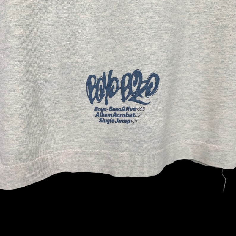 Vintage 1995 Boyo-Bozo Alive Tee T Shirt 90s image 7