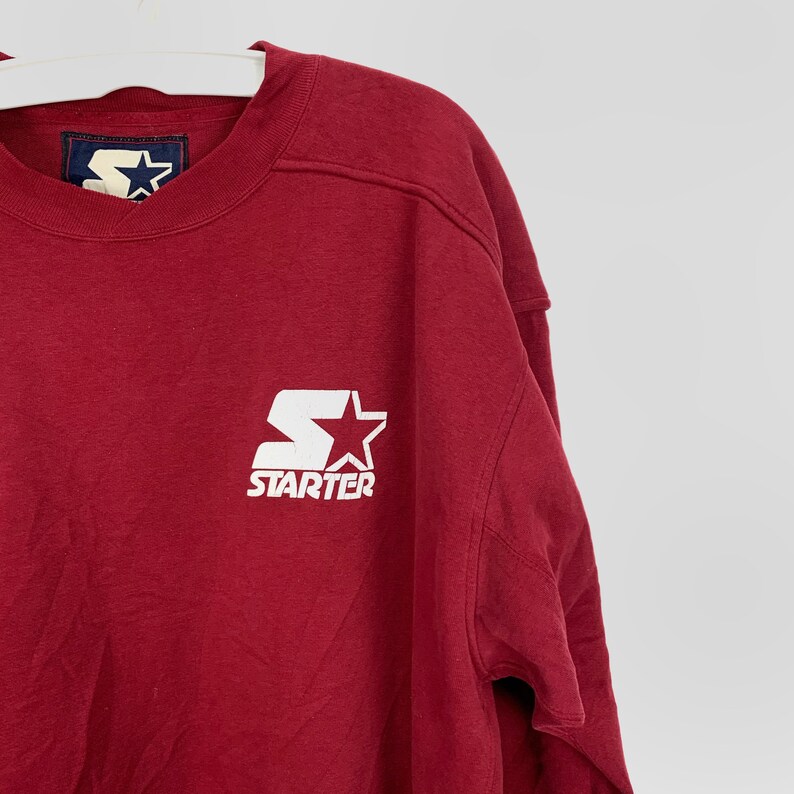 Vintage 90s Starter Sweatshirt XL Etsy