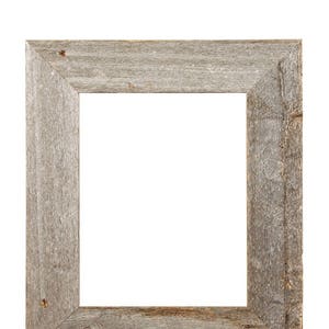 BarnwoodUSA | Rustic Open 3 Inch Wide Picture Frame |No glass, or Backing