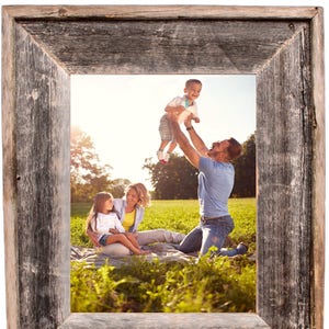 BarnwoodUSA Artisan Picture Frames | Reclaimed Wood Rustic Decor | Additional Colors Available