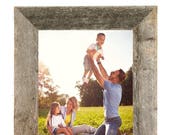 Rustic Wood Picture Frame, Barnwood Picture Frame, Reclaimed Wood Frame, 5x7, 8x10, 10x10, 12x12, 11x14, 16x20 More 1 1 2 quot Molding