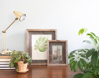 Rustic Wood Picture Frame, Barnwood Picture Frame, Reclaimed Wood Frame, 5x7, 8x10, 10x10, 12x12, 11x14, 11x17, 16x20 & More | Signature