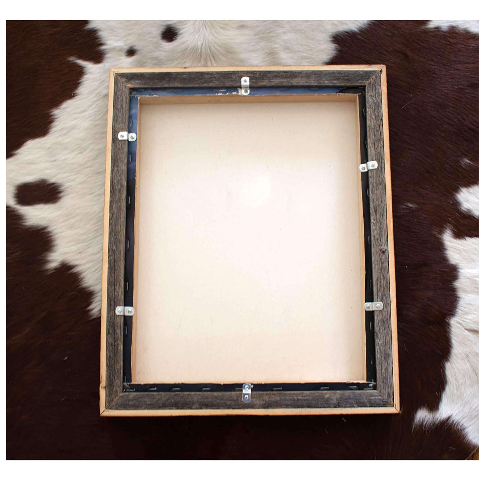 Barnwoodusa Rustic Barnwood Canvas Frame for Oil Paintings Etsy