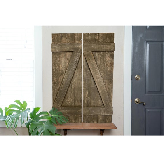 BarnwoodUSA Rustic Farmhouse Signature Series 10 inch x 20 inch Smoky Black Reclaimed Wood Picture Frame, Size: 10 x 20
