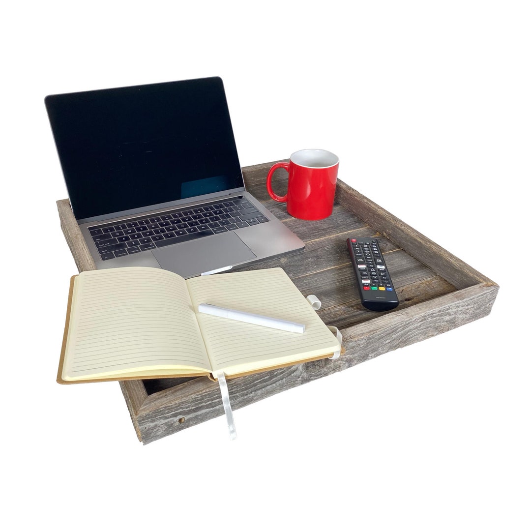 Extra Large Ottoman Tray Reclaimed Wood Rustic Tray for Ottoman, Coffee