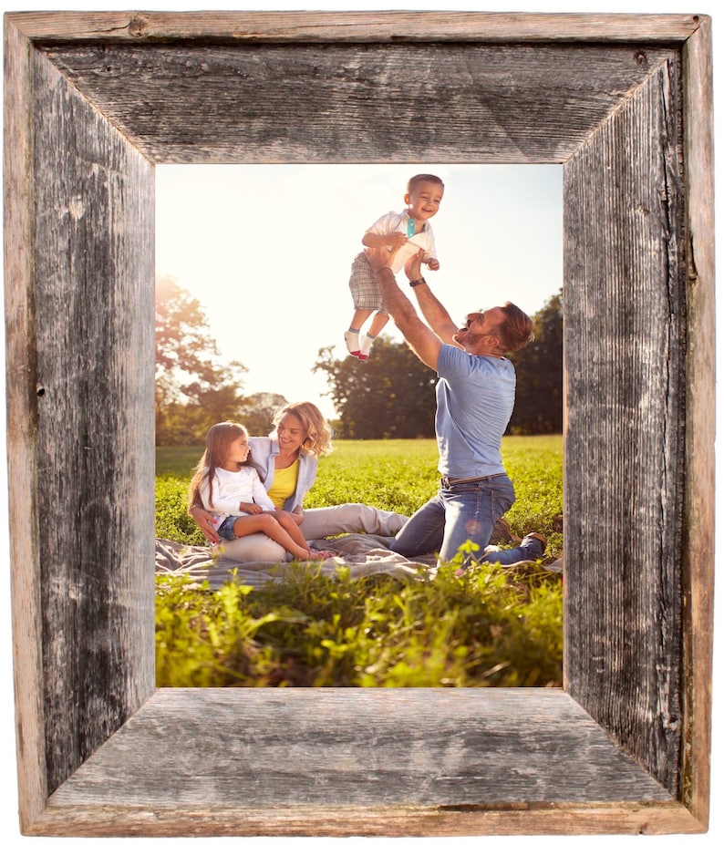 BarnwoodUSA Artisan Picture Frames | Reclaimed Wood Rustic Decor | Additional Colors Available