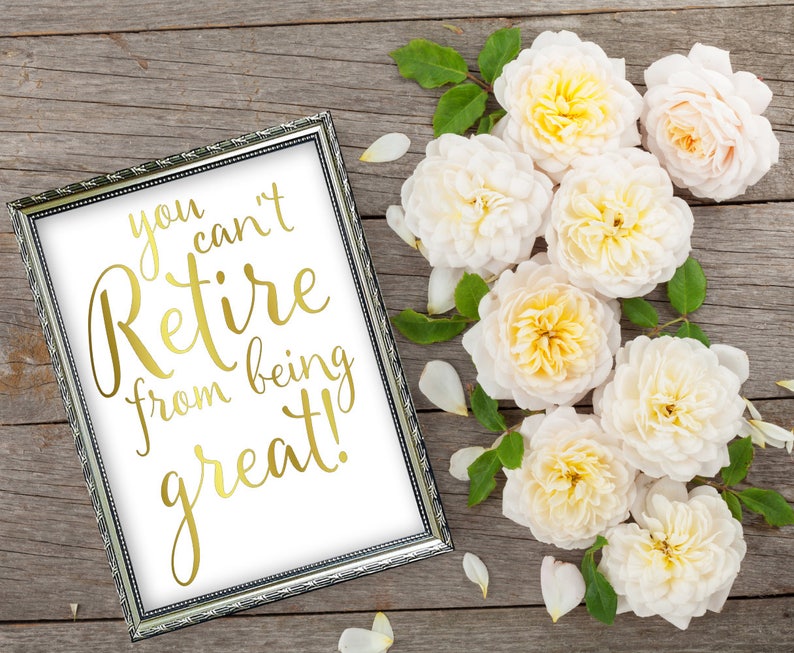 Retirement Ideas Retirement Gifts Quotes Sign Gift for | Etsy