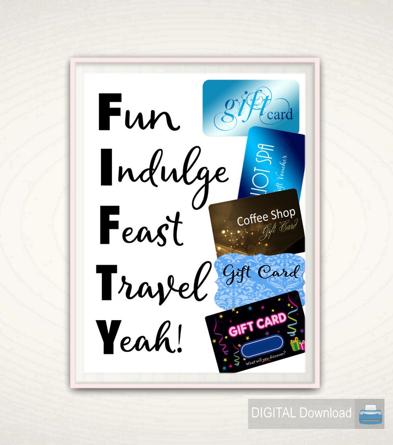 50th Birthday Gifts For Him Her 50th Birthday Party Etsy