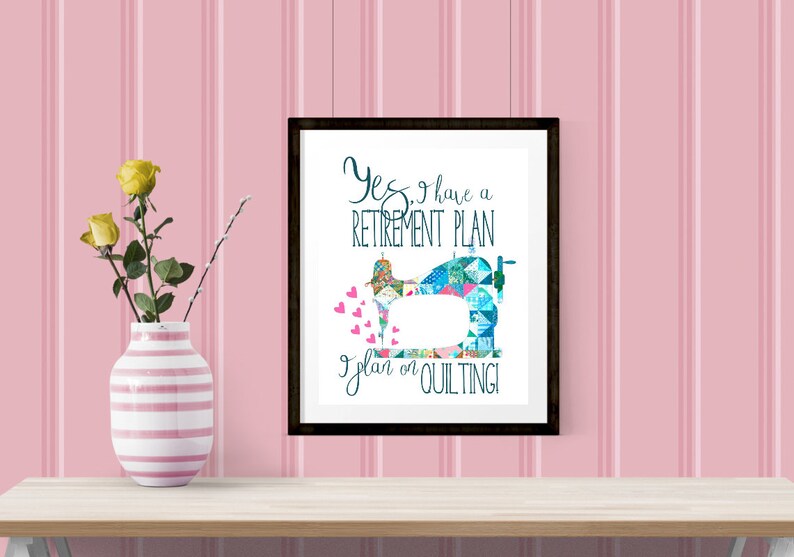 Quilter Retirement PRINTABLE Retirement Gifts for Quilters Etsy