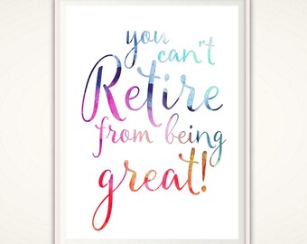 Retirement PRINTABLE- Retirement Gifts for Women, Retirement Print, Teacher Retirement Gift, Teacher Retirement Print Retirement Sign