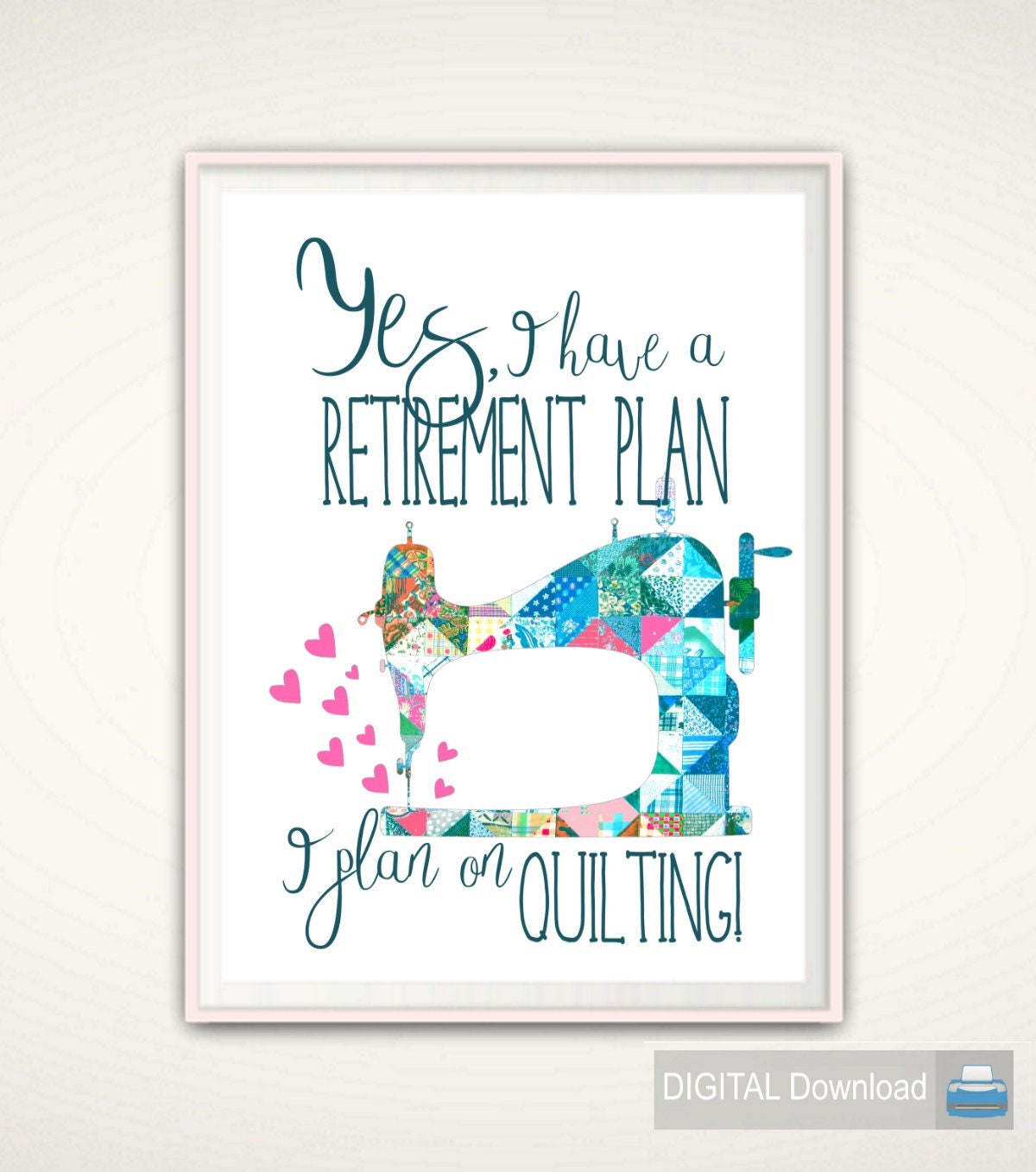 Quilter Retirement PRINTABLE Retirement Gifts for Quilters - Etsy Norway