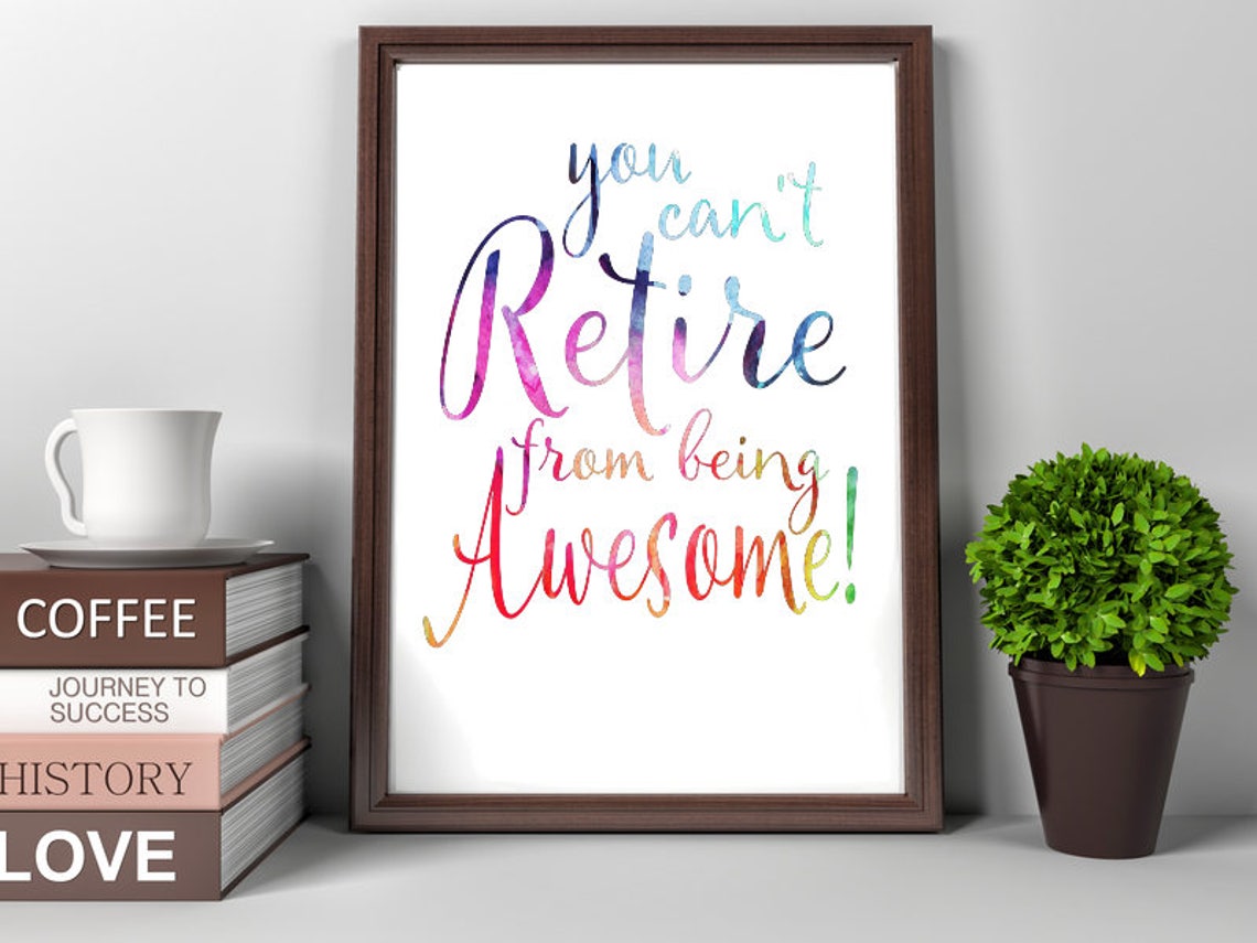 nurse retirement gift retirement quotes printable etsy