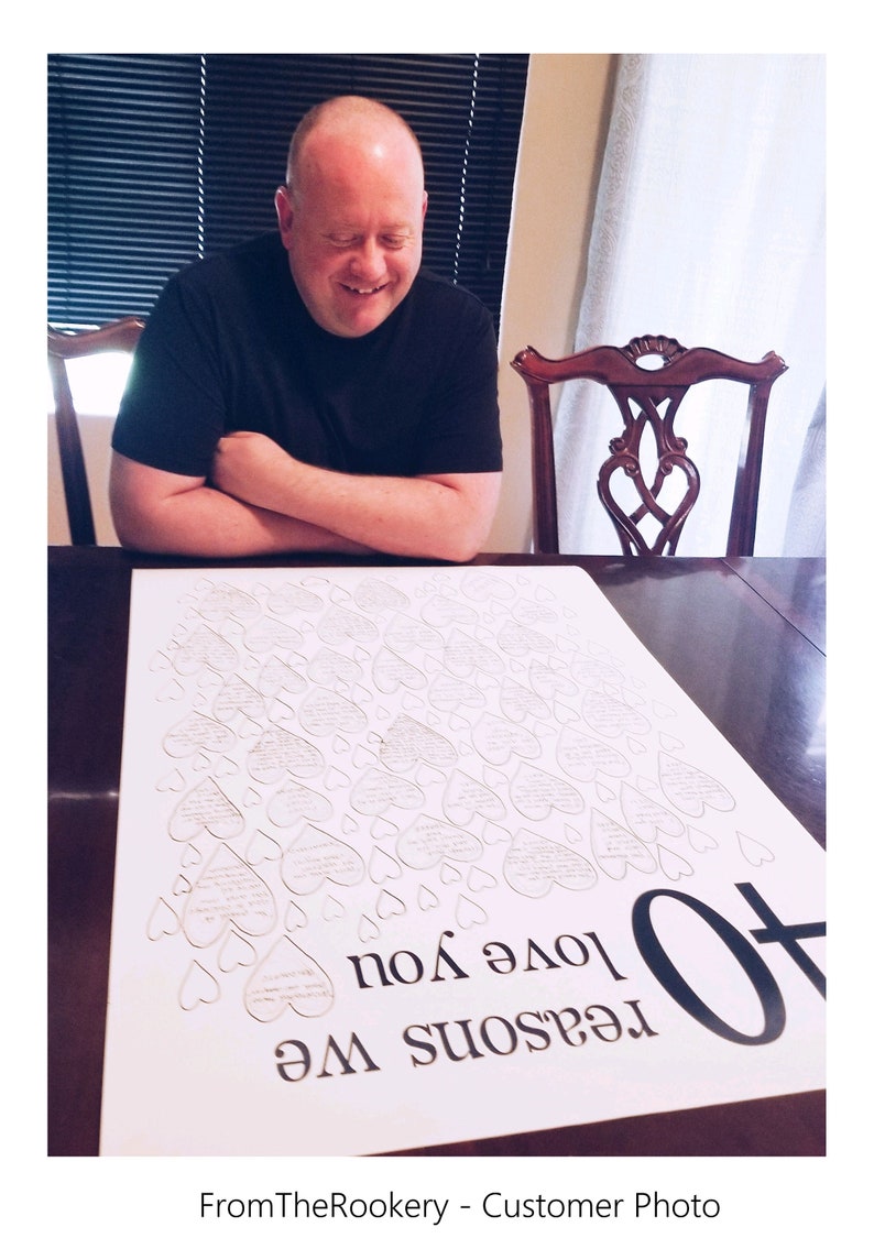 40th Birthday Gift for Man 40th Birthday Gifts For Husband, For Him, Men, For Dad, PRINTABLES, Party Decorations, Guest Book, DOWNLOAD image 7