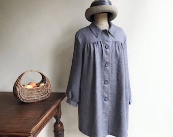 Leinenjacke, Damenjacke Leinen, Leinenmantel, Plus Size Jacke, Damenmantel Sommer, Leinen Cardigan, Leinen kleidung, Arbeitsjacke