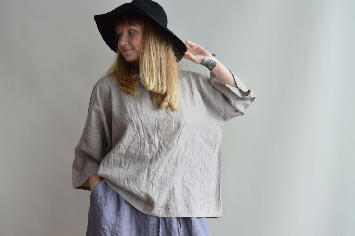 Linen T-shirt in Rope main image 0