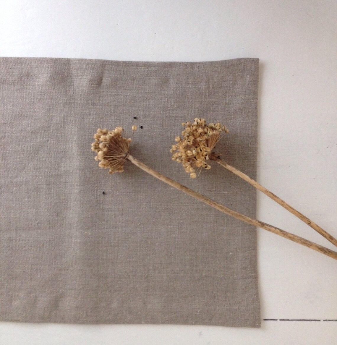 Linen Placemats Set of 6 Linen Placemats Rustic Soft Linen Etsy