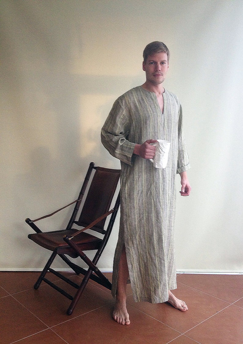 Mens Kaftan Caftan Men Mens loungewear Mens robe Plus size Etsy