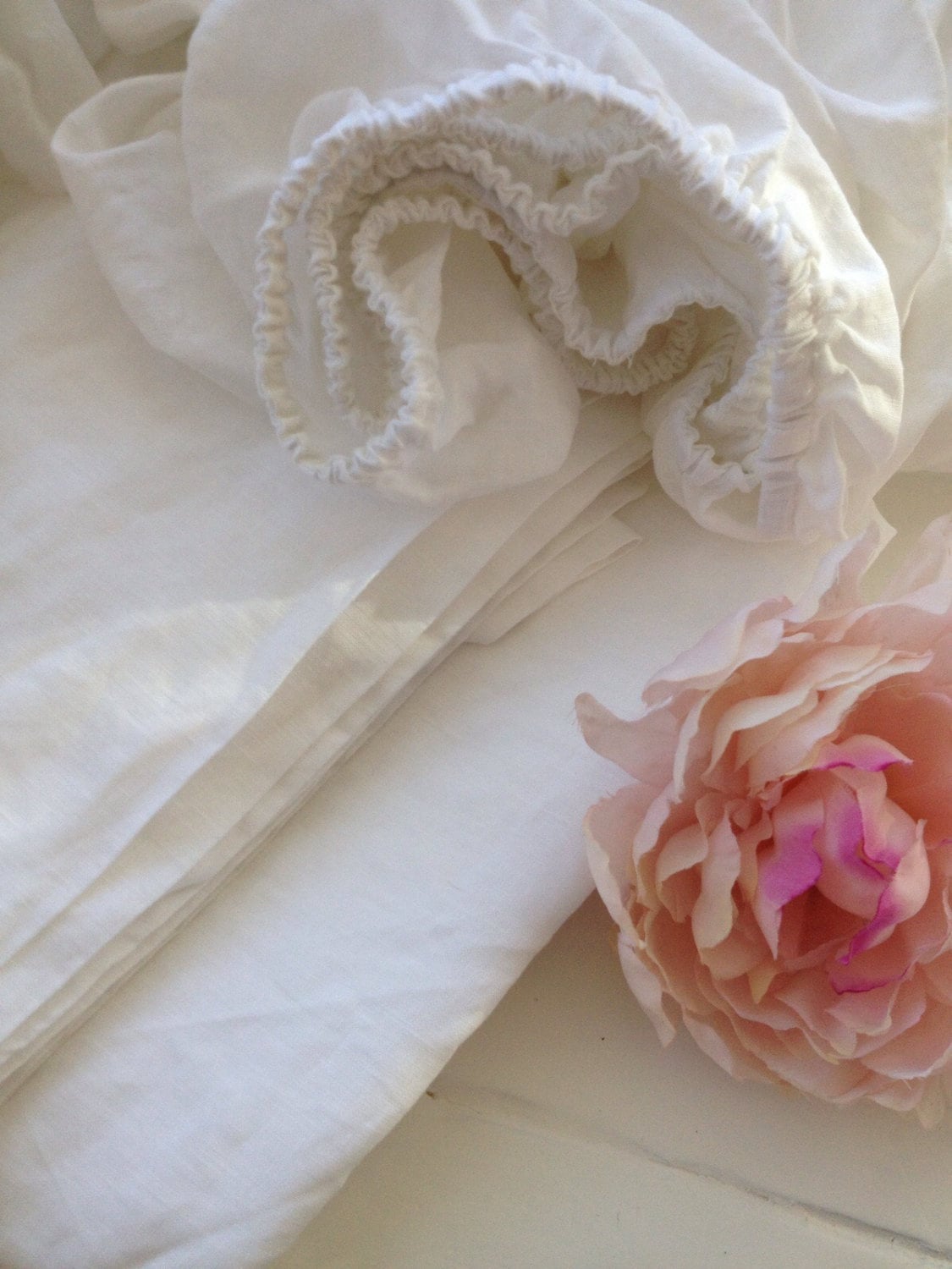 Flat Linen Sheet Natural Linen Flat Sheet Queen King Twin Etsy