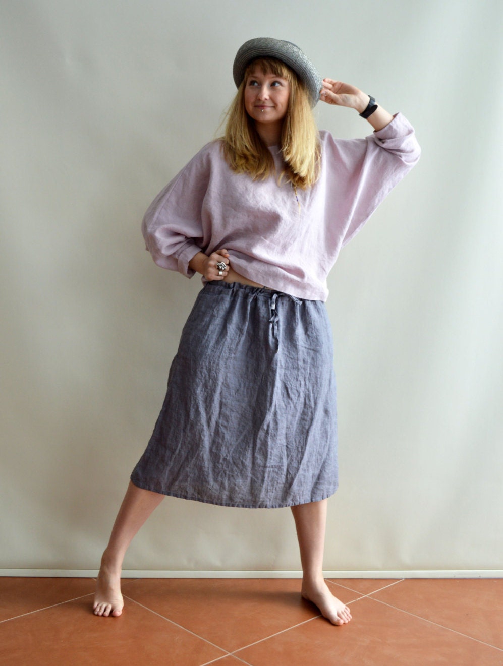 Linen Skirt main image 0