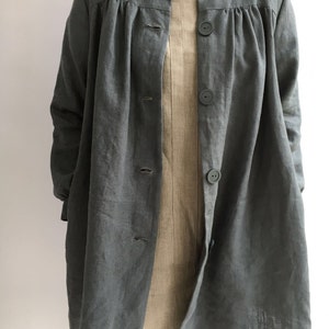 Linen Jacket Womens Jacket Linen Linen Coat Plus Size - Etsy