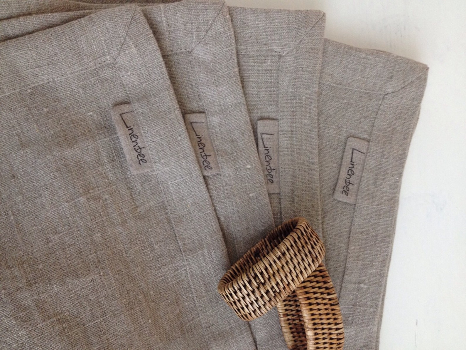 Linen Placemats Set of 6 Linen Placemats Rustic Soft Linen Etsy