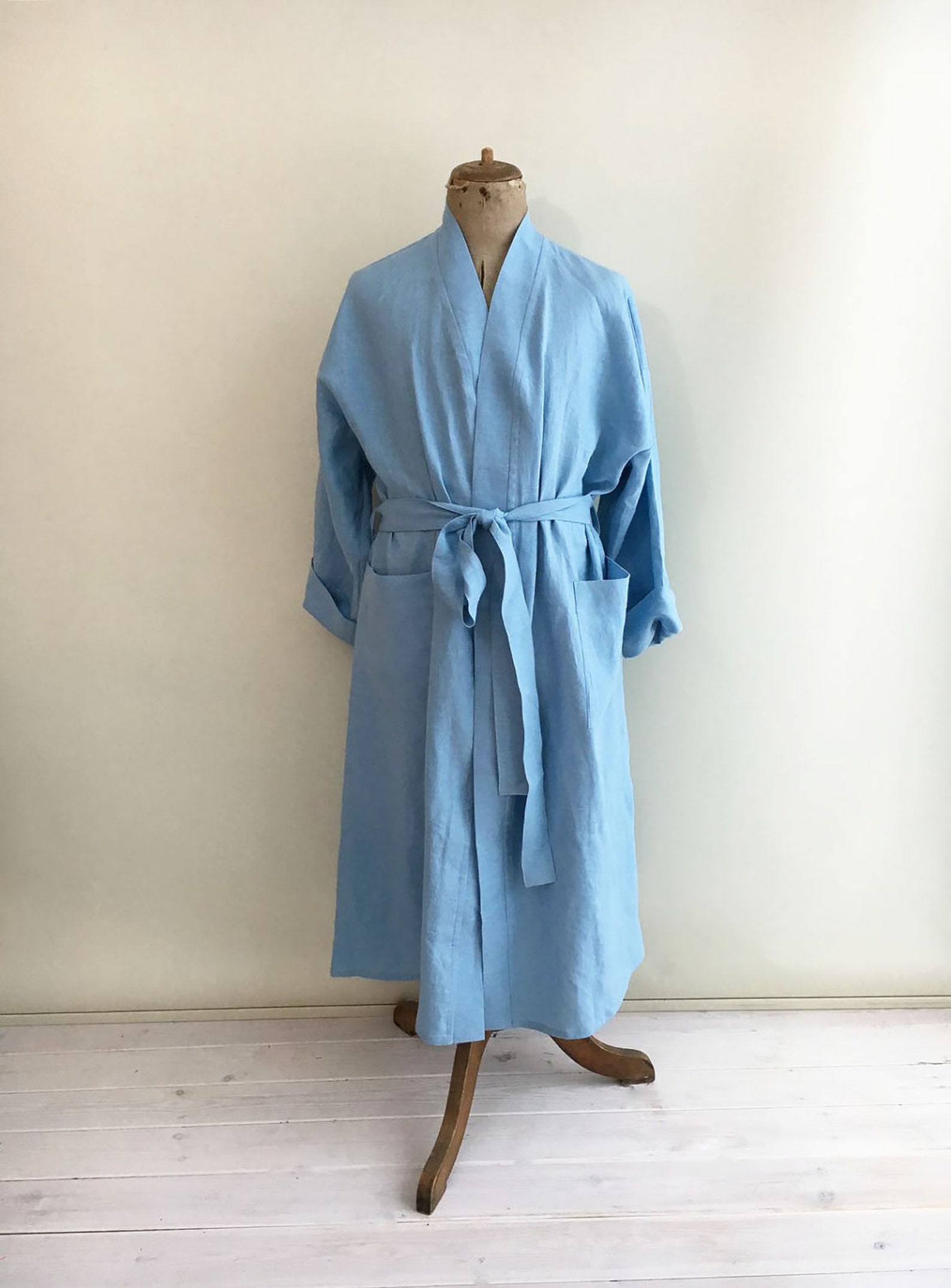 Linen Bath robe Womens Linen Robe Linen Robe Womens Robe Etsy