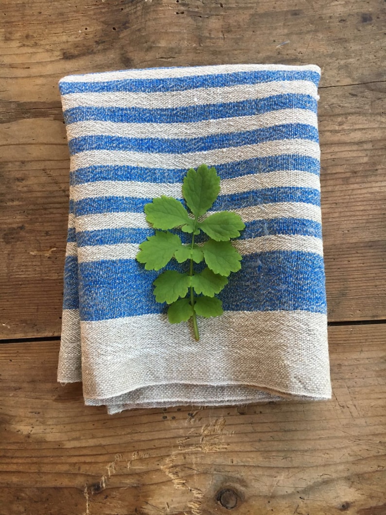 Set of 4 Heavy Linen tea towels dish towels kitchen towels Etsy