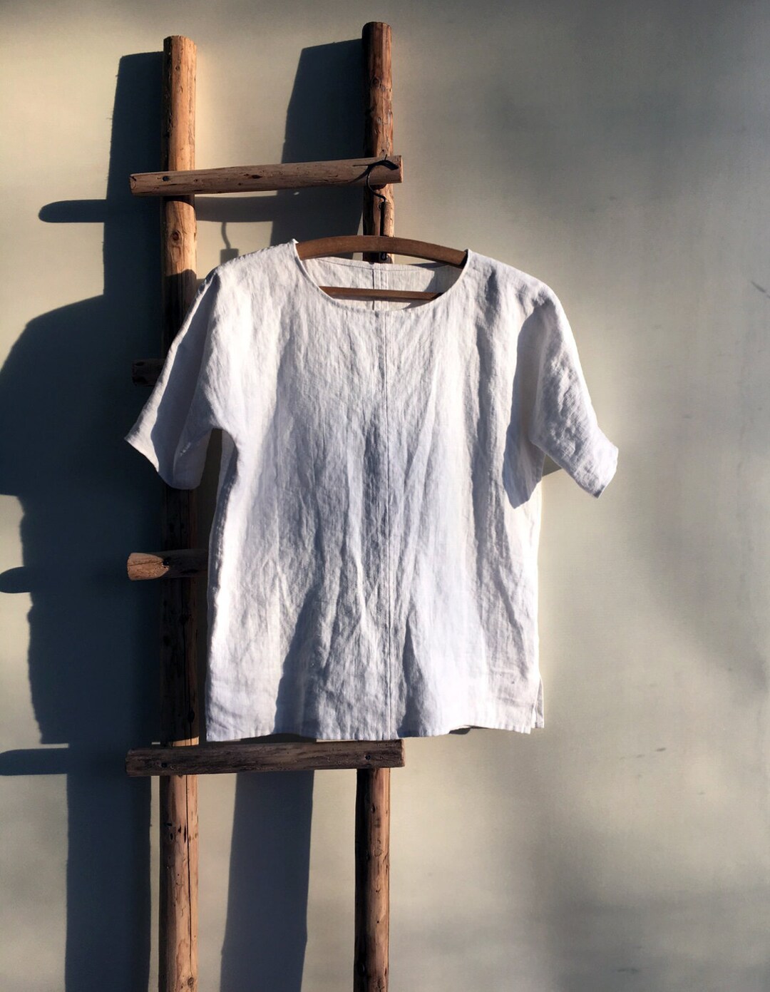 Tee Top - Linen T Shirt - FINAL SALE
