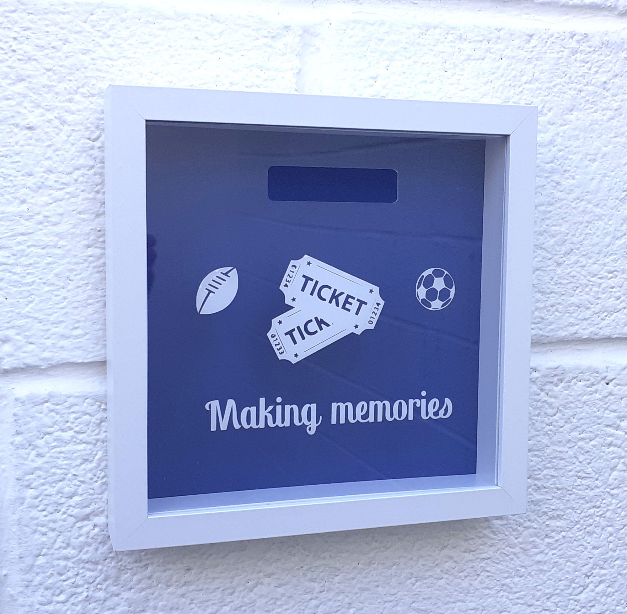 Personalized Ticket Memory Drop Box, Concert & Event Keepsake - Etsy UK